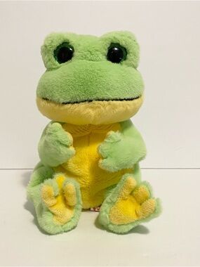 Ty Beanie Bellies Babies Snapper Frog Plush Beanbag Stuffed Animal Toy 7”